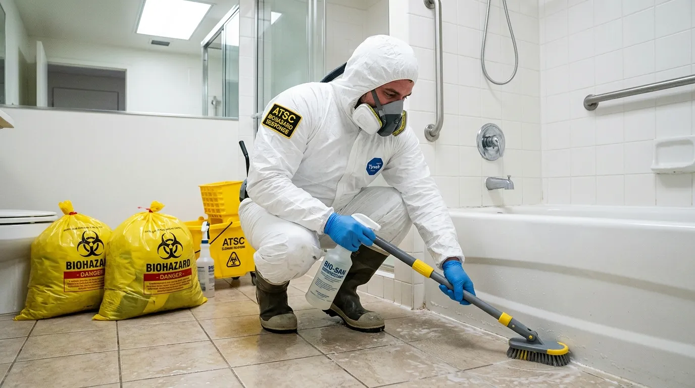 Decontamination equipment deployed for Blood Cleanup in Valinda